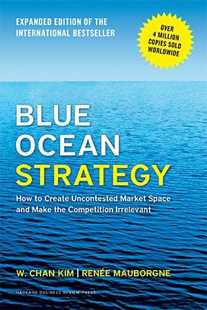 blue ocean strategy book cover