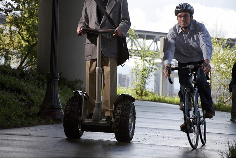 The Segway was a technologically amazing product, but a flop. The Segway was a technologically amazing product, but a flop.