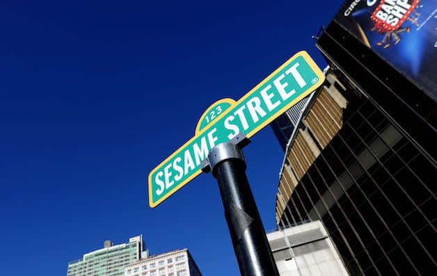 Street Renaming To Celebrate The 30th Anniversary Of Sesame Street Live Nondisruptive Creation: Sesame Street