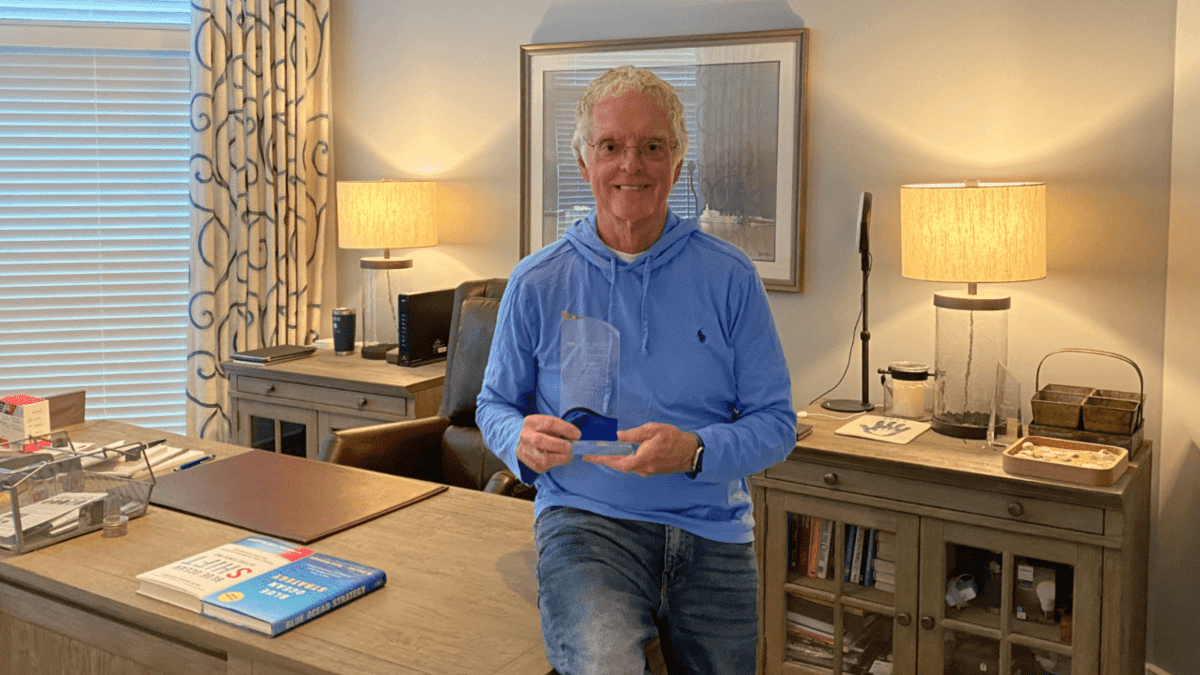 Ted Backo Ted Dacko Wins Global Blue Ocean Leadership Award