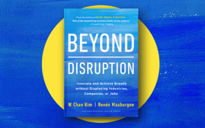 From Blue Ocean Strategy to Nondisruptive Creation