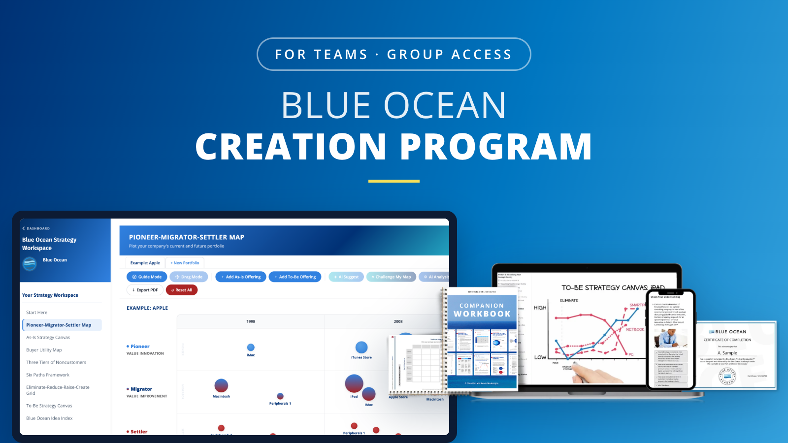 Blue Ocean Creation Program for teams